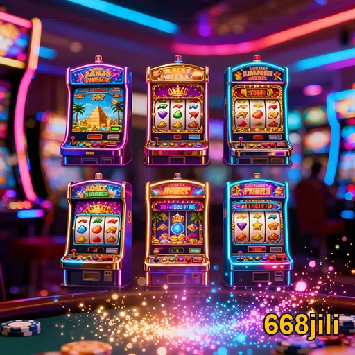 668jili slot machines display 3